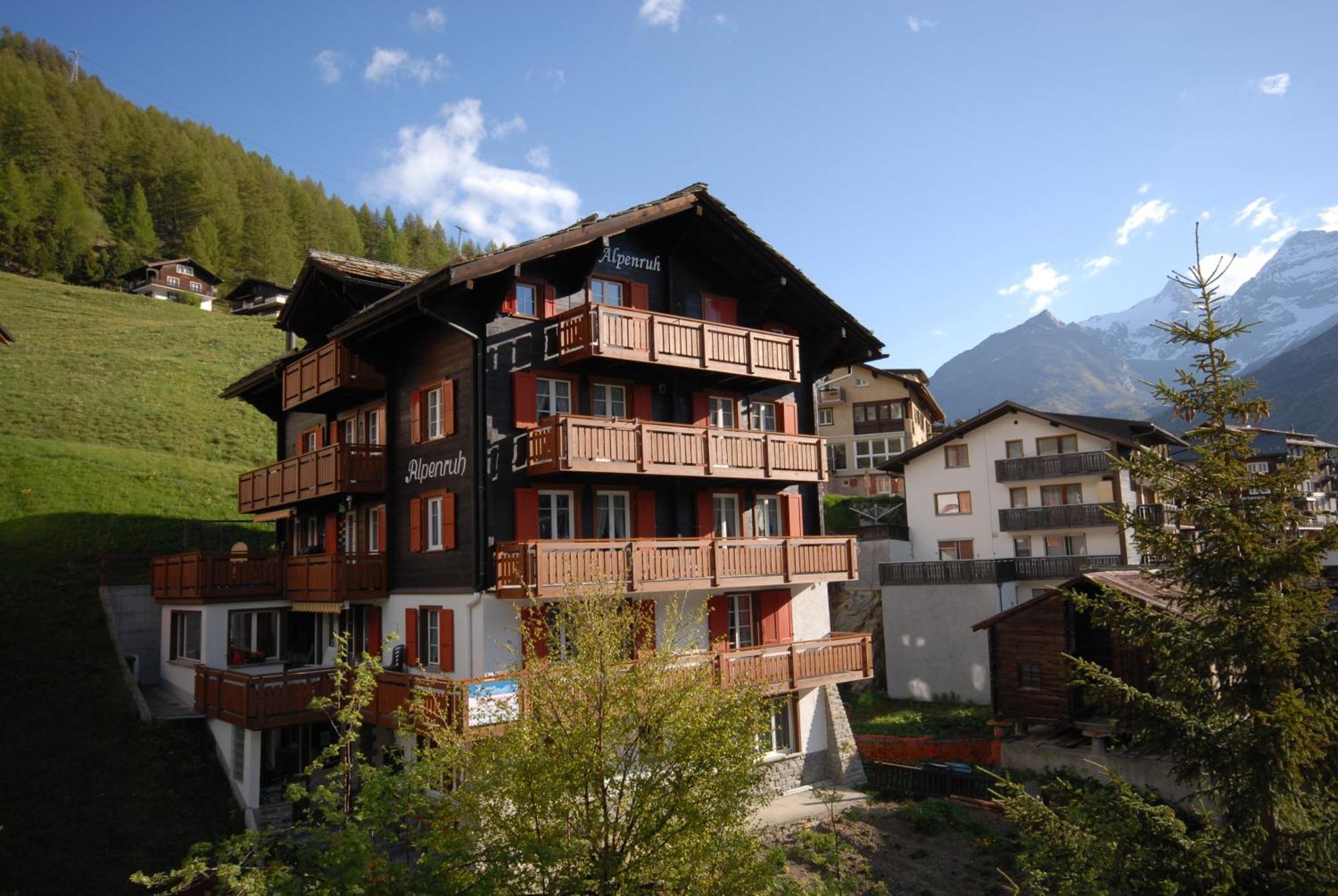 Chalet Alpenruh Зас-Фе Екстер'єр фото